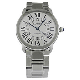 Cartier Ronde Solo W6701011 Quartz White Dial Stainless Steel X-Large Watch