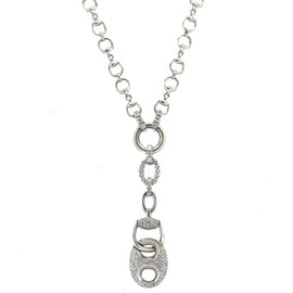 White Gold Diamond Necklace