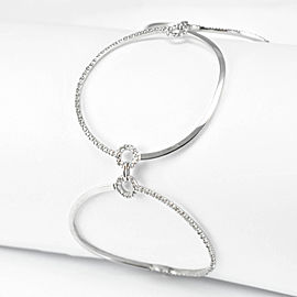 Tennis Bracelet 14 K White Gold 14 grams 1.80 Ct Diamonds Women's