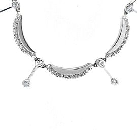 White White Gold Diamond Necklace