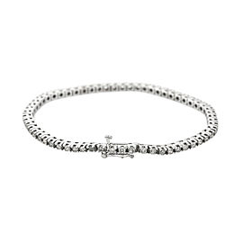 14K WHITE GOLD 2.5 CT I SI2 DIAMOND TENNIS BRACELET 8.9 GRAMS 7"