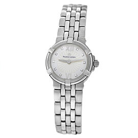 New Lady Maurice Lacroix Calypso CA1102-SS002-170 Steel $1650 Quartz Watch