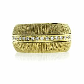 Fancy 0.44 CT Diamonds in 18K Yellow Gold Wedding Band Ring