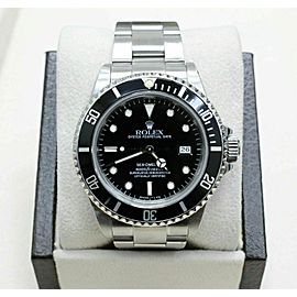 Rolex Sea Dweller 16660 Black Dial Stainless Steel Watch 40mm