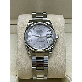 Rolex Midsize Datejust 178240 Roman Dial Stainless Steel Box Papers 2014