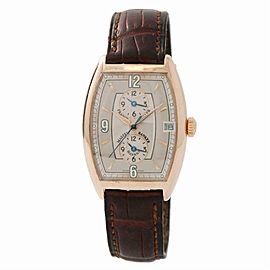 Franck Muller Master Banker Havana 2852MBHV Mens Automatic Watch Grey Dial 31mm