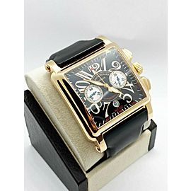 Franck Muller 10000 K CC Conquistador King Cortez 18K Rose Gold Papers