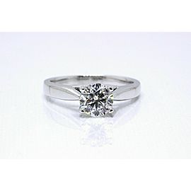 Grand Celebration Diamond Engagement Ring Round 1.04 ct 14k White Gold $7,995