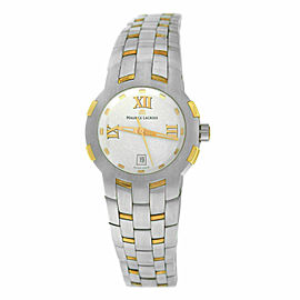 Ladies' Maurice Lacroix Milestone MS1013-PS103-110 Steel $2200 Quartz 29MM Watch