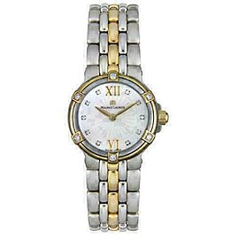 New Lady Maurice Lacroix Calypso CA1102-DP505-170 Diamond MOP $2800 Quartz Watch