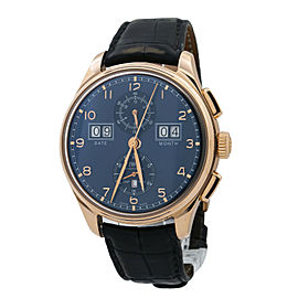 IWC Portugieser Perpetual Calender IW397204 Blue Dial 75th Anniversary 45mm