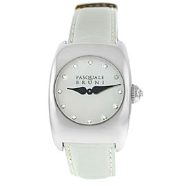 Ladies' Pasquale Bruni PBU 001 AC BN Steel MOP Diamond Quartz 29MM Watch