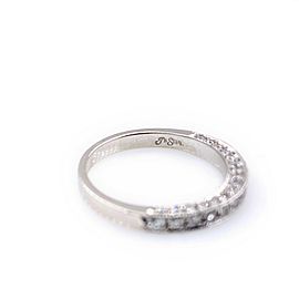 JB Star Classic Romance Round Diamonds 0.94 tcw Wedding Band in Platinum