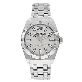 New Locman Stealth Diamond MOP Steel Ladies' Ref. 204 Quartz 33MM Watch