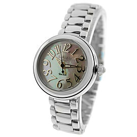 New Locman Tutto Tondo Ladies MOP Steel Ref. 361 Quartz 31MM Watch