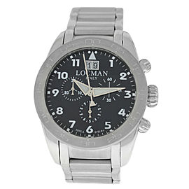 New Locman Isola D'Elba Titanium Ref. 460 Men's Chronograph Quartz 43MM Watch