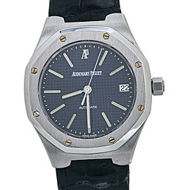 Audemars Piguet Royal Oak 14800ST Blue Dial Automatic Mens Watch 36MM