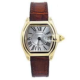 Cartier Roadster 2676 18k Yellow Gold Tonneau Quatrz 32MM