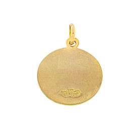 18k Yellow Gold Saint Anthony Pendant