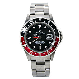 Rolex GMT Master II 16710T Coke Z Serial Rectangular Dial Automatic Watch 40mm