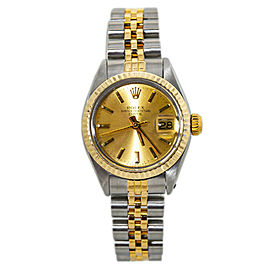 Rolex Date 6917 18K Two Tone Automatic Ladies Watch 26MM