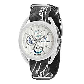 Maserati Trimarano Yacht Timer R8851132002 Fiberglass Limited Quartz 41MM Watch