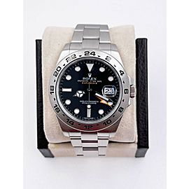 Rolex Explorer II 216570 Black Dial Stainless Steel Box Papers 2012