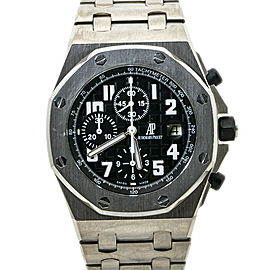 Audemars Piguet Royal Oak Offshore 25721TI.00.1000TI.06.A Watch 42MM Box&Paper