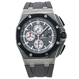 Audemars Piguet Royal Oak Offshore 26400IO.OO.A004CA.0 Mens Titanium Watch 44m