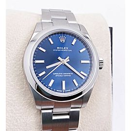 Rolex Oyster Perpetual 277200 Blue Stainless Steel Midsize 31mm