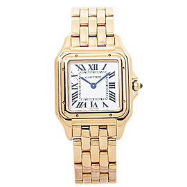 Cartier Panthere WGPN0007 4019 18K Rose Gold Ladies Quartz Midsize Watch 27mm