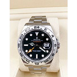 Rolex Explorer II Black Dial 216570 Stainless Steel 42mm