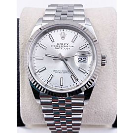 BRAND NEW Rolex Datejust 126234 Silver Dial Stainless Steel 2021