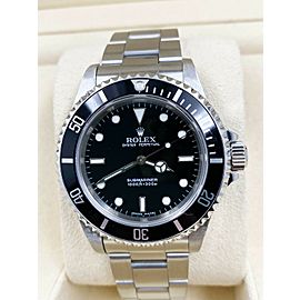 Rolex Submariner 14060 Black Dial 2 Line Stainless Steel 2005