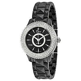 Dior VIII Ceramic CD1235E1C001 Diamond Stainless Steel Automatic 34MM Watch