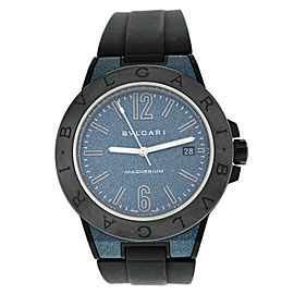 Bvlgari Diagono Magnesium DG41SMC Automatic Date 41MM Watch