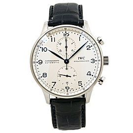 IWC Schaffhausen Chronograph IW371404 Mens Automatic Watch Dial 41mm Box & Pape