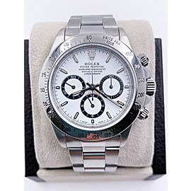 Rolex 16520 Daytona White Dial Stainless Steel Box Papers