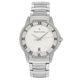 Maurice Lacroix Miros MI1016-SS002-110 Mens Stainless Steel Quartz 36MM Watch