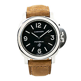 Panerai Luminor PAM00000 Hand-Wind Men Black Dial Box & Paper 44mm