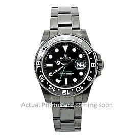 Rolex GMT Master II 116710LN Men Watch Black Dial 40mm