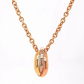 Cartier Trinity Necklace in 18kt Yellow White Rose Gold