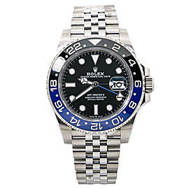 Rolex GMT-Master II 126710BLNR Jubilee Automatic Men Black Dial 40mm