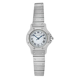 Cartier Santos Octagon Ladies Stainless Steel Automatic 25MM Watch