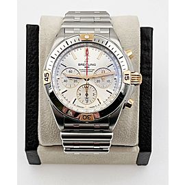 Breitling IB0134 Chronomat B01 42 Stainless Steel 18K Rose Gold