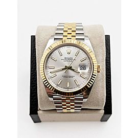 BRAND NEW 126333 Rolex Datejust 41 18K Yellow Gold Steel