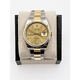 BRAND NEW Rolex Datejust 126233 18K Yellow Gold Steel