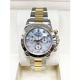 Rolex 116523 Daytona MOP Diamond Dial