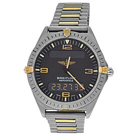 Breitling Aerospace Titanium Gold Multifunction Quartz 39MM Watch