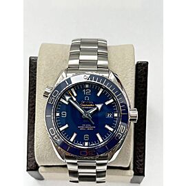 Omega Seamaster Planet Ocean Blue Dial Stainless